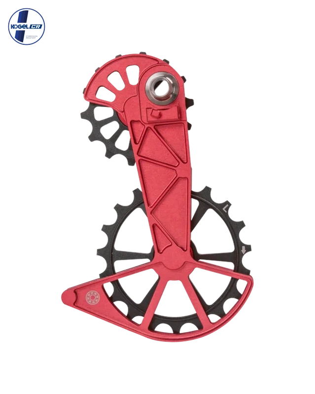 Campagnolo Oversized Derailleur Cage - 12-speed EPS - Red - OVERSIZED PULLEY CAGE