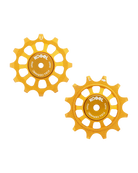 Oversized Derailleur pulleys for Campagnolo 12 speed - Full Ceramic - 12/12T - Gold - DERAILLEUR PULLEYS