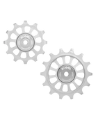 Oversized Derailleur Pulleys for SRAM 1x11 speed - Hybrid Ceramic - 12/14T - Raw - DERAILLEUR PULLEYS