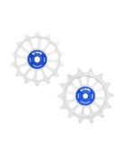 Pulley Covers - Sram EAGLE and XX1 pulleys / Blue - DERAILLEUR PULLEYS