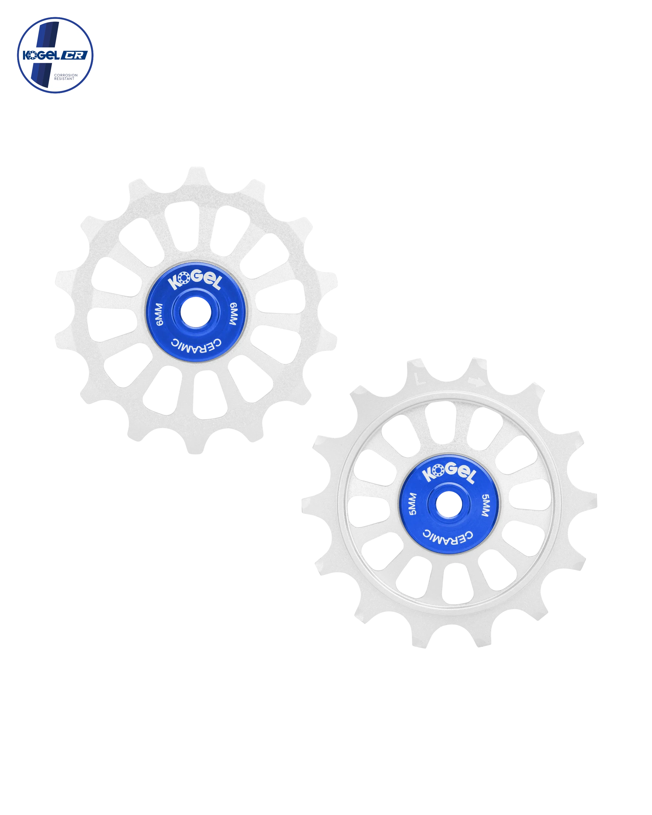 Pulley Covers - Sram EAGLE and XX1 pulleys / Blue - DERAILLEUR PULLEYS