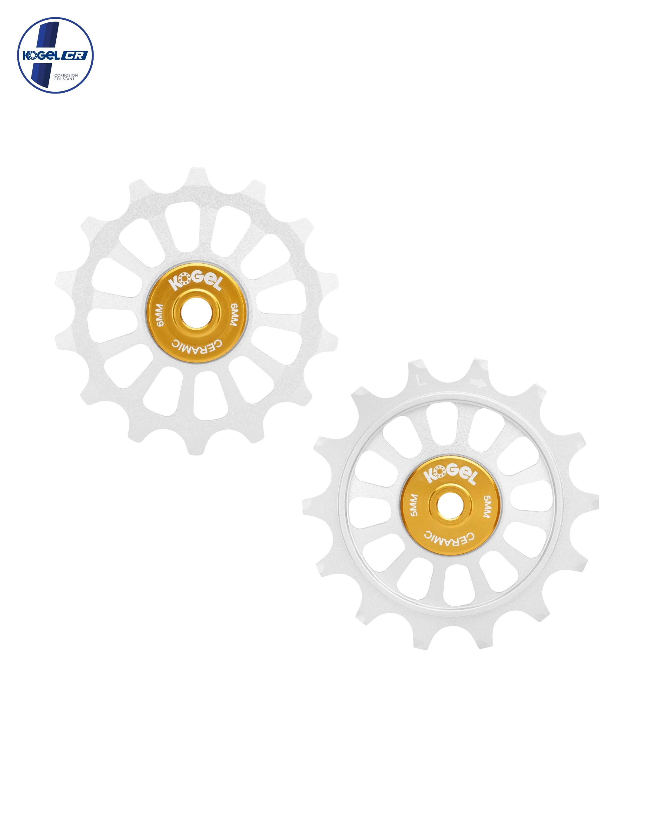 Pulley Covers - Sram EAGLE and XX1 pulleys / Gold - DERAILLEUR PULLEYS