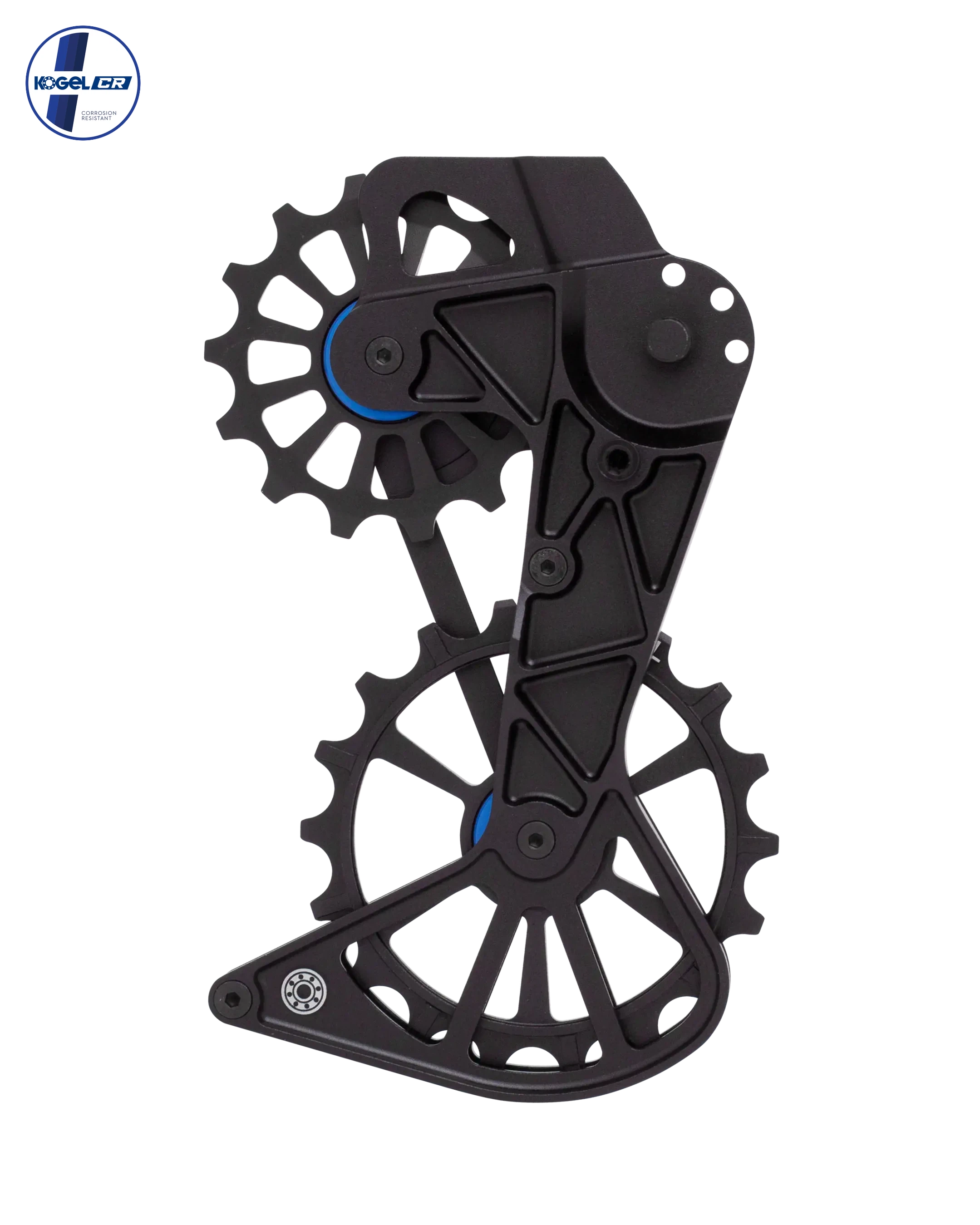 Shimano Oversized Derailleur Cage - GRX 12-Speed 1x - Black - OVERSIZED PULLEY CAGE