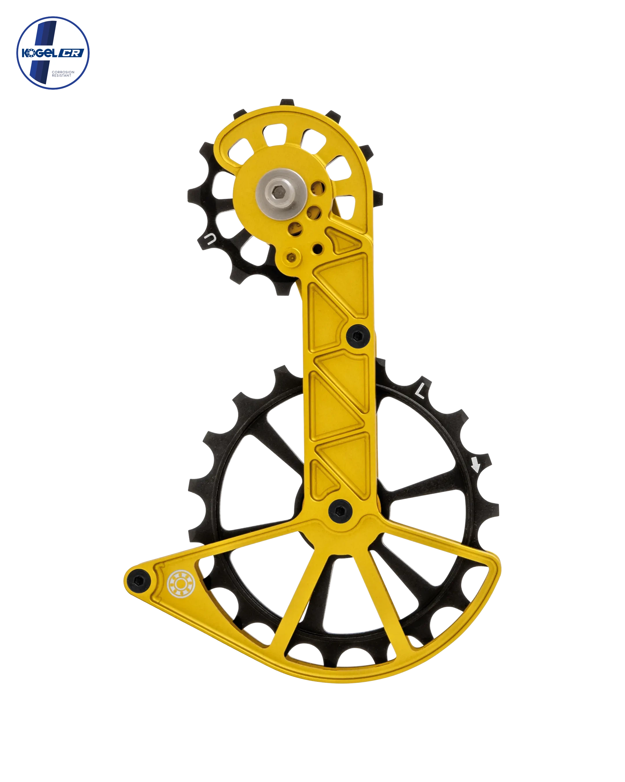 Shimano Oversized Derailleur Cage - GRX - Gold - OVERSIZED PULLEY CAGE