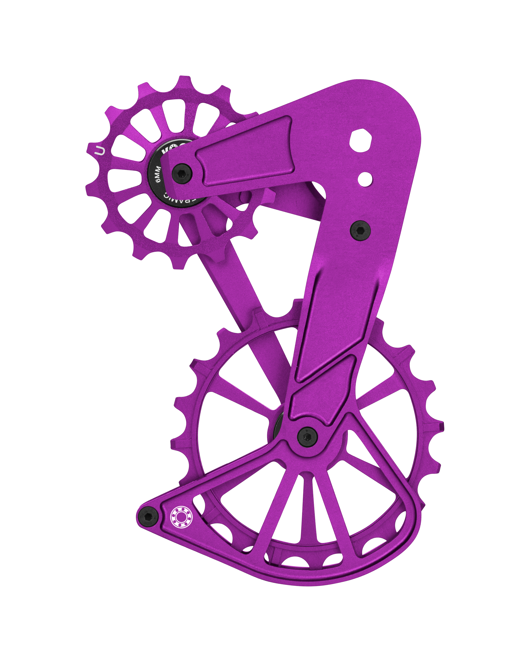 SRAM Oversized Derailleur Cage - Transmission - Purple - OVERSIZED PULLEY CAGE